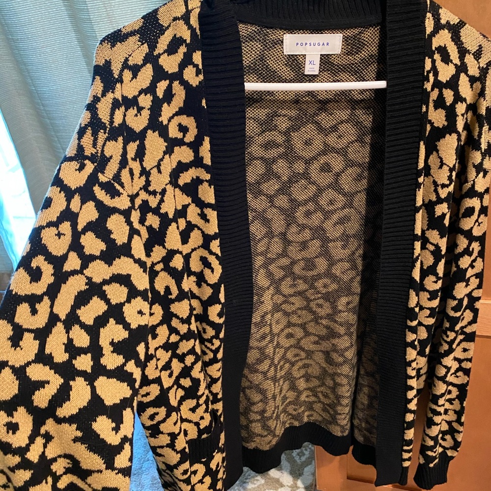Popsugar open from cardigan with pockets